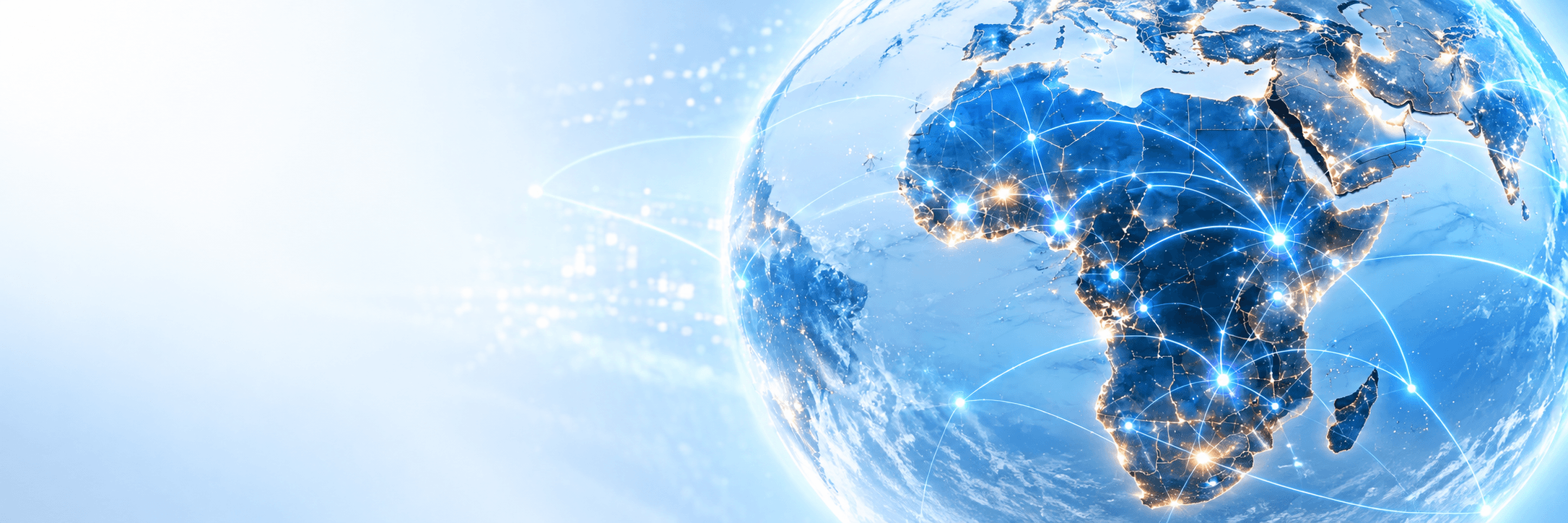 Connected technology network across Africa